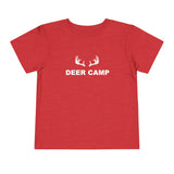 Whitetail Antlers - Deer Camp - Toddler Short Sleeve Tee