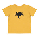 Sea Turtle Profile - Toddler Short Sleeve Tee