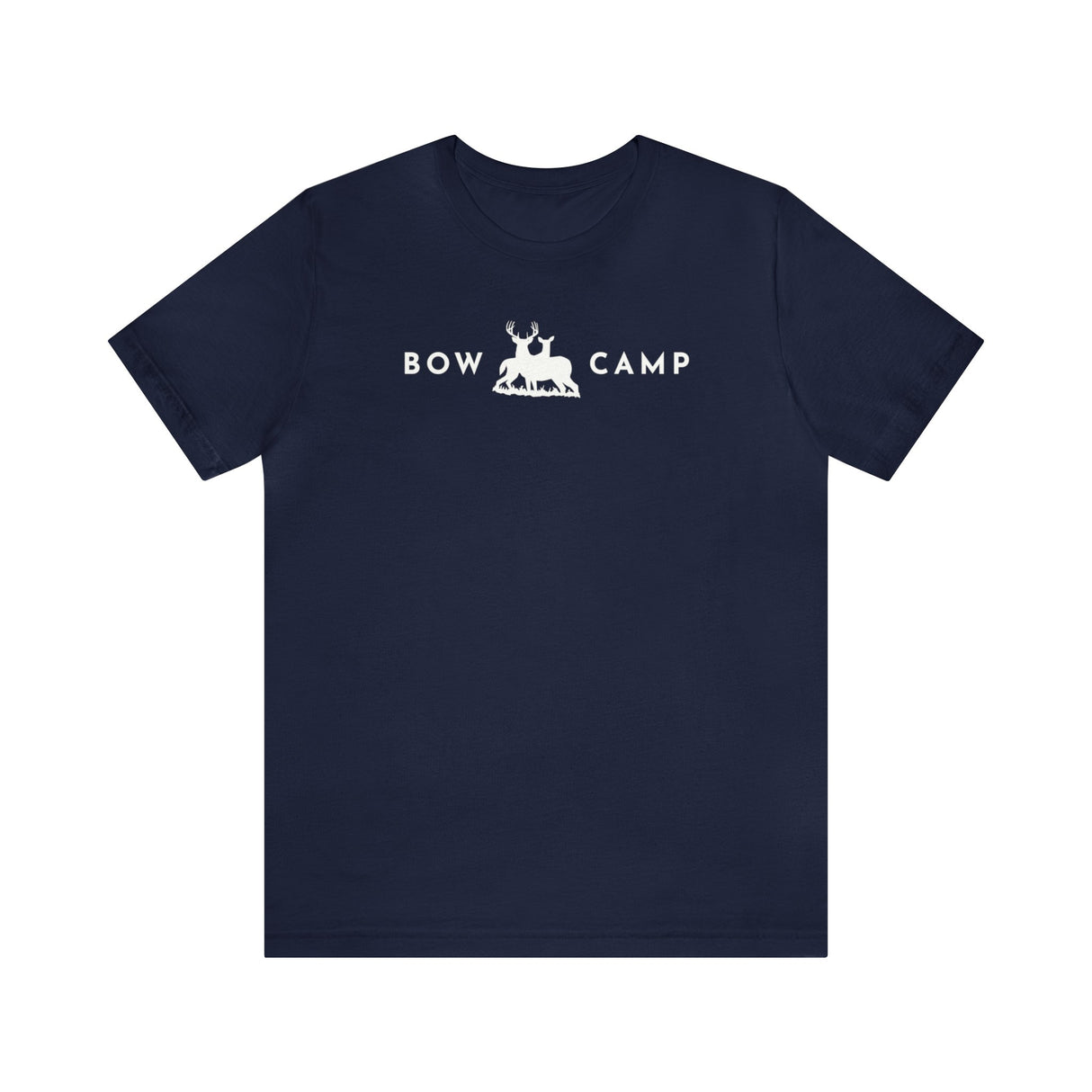 Buck and Doe - Bow Camp - Custom print on Back