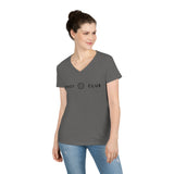 Bullseye Target Shot Club - Ladies' V-Neck T-Shirt