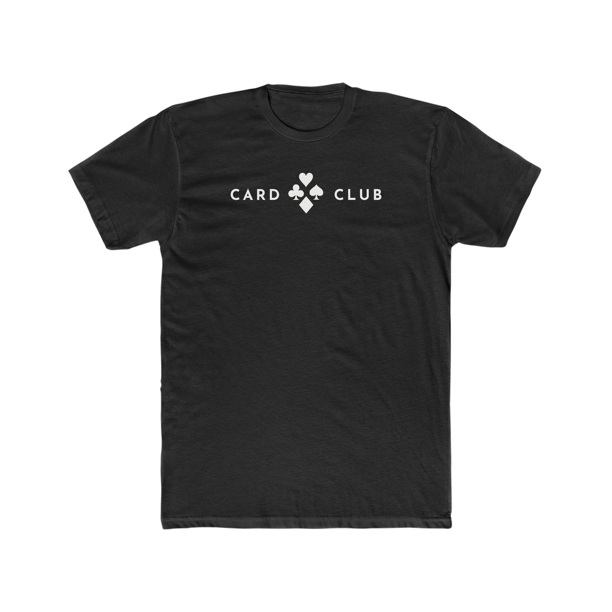 Suits - Card Club - Men's Cotton Crew Tee