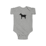 Goat Profile -  Infant Fine Jersey Bodysuit