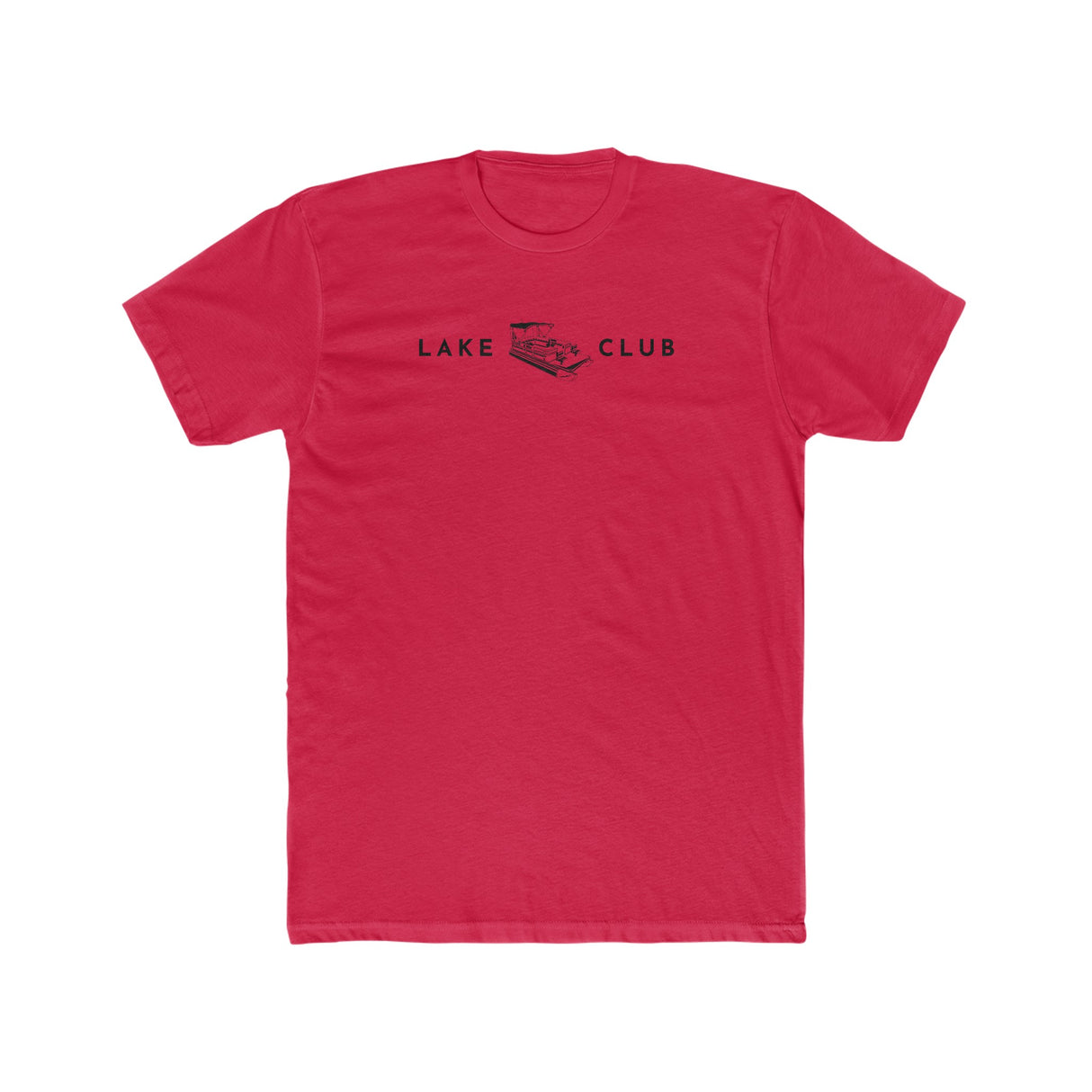 Pontoon 1 - Lake Club - Men's Cotton Crew Tee