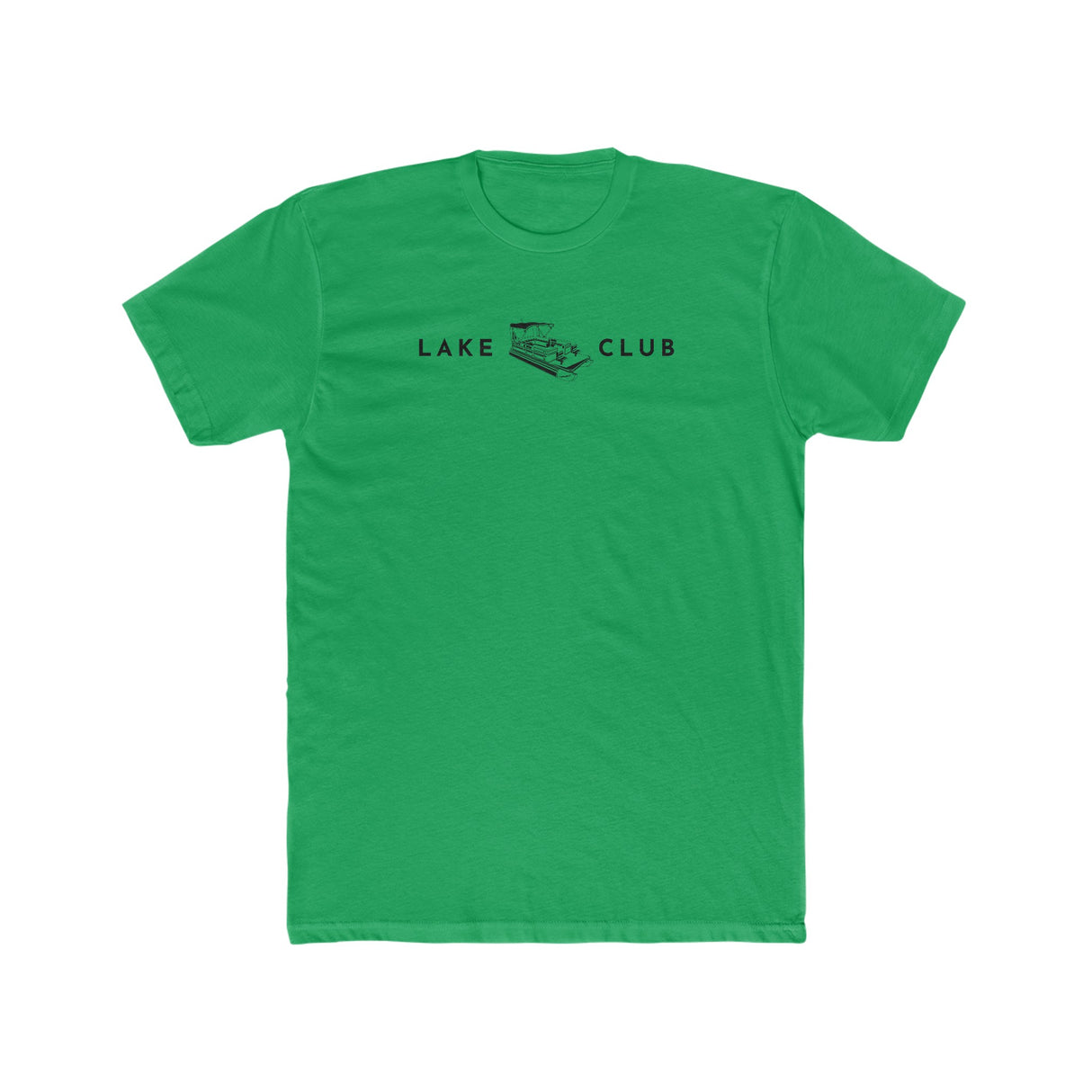 Pontoon 1 - Lake Club - Men's Cotton Crew Tee