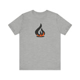 Campfire Logo - CampClubCrew -  T-shirt