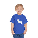 Whitetail Deer 1 Profile - Toddler Short Sleeve Tee