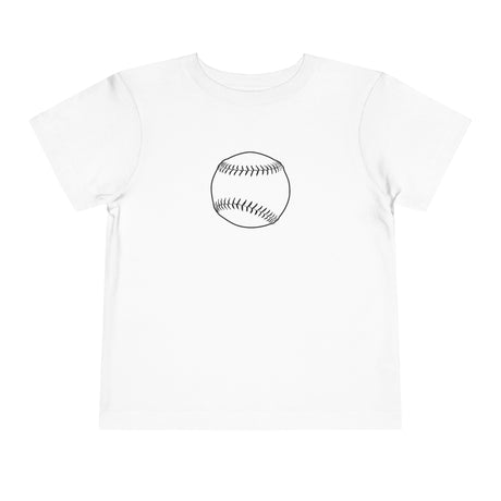 Baseball Profile - Toddler Short Sleeve Tee