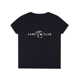 4 Aces - Card Club - Ladies' V-Neck T-Shirt