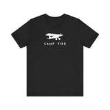 Plane tailwheel  - Camp Fire T-Shirt