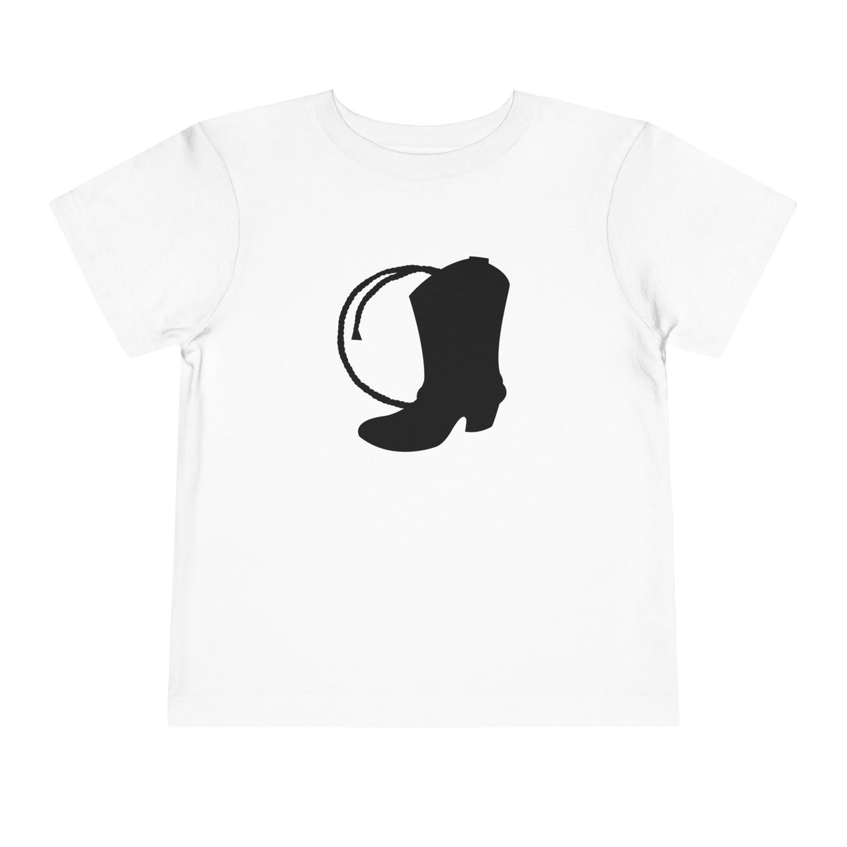 Boot and Lasso - Toddler Short Sleeve Tee