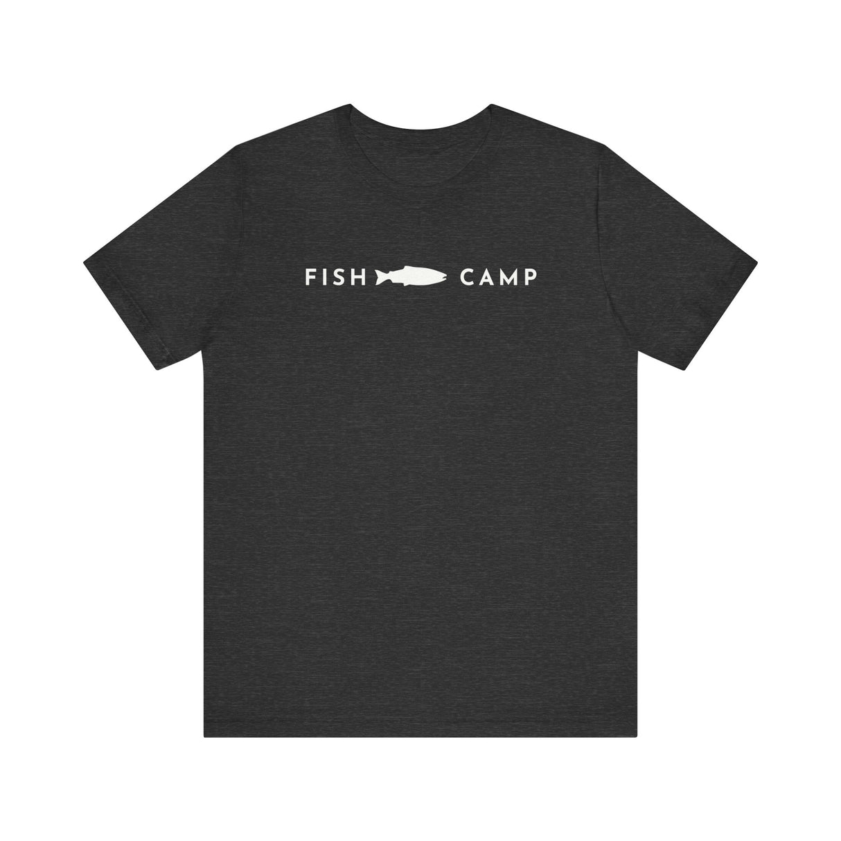 Silver Salmon Fish Camp T-Shirt - Coho Ocean Phase