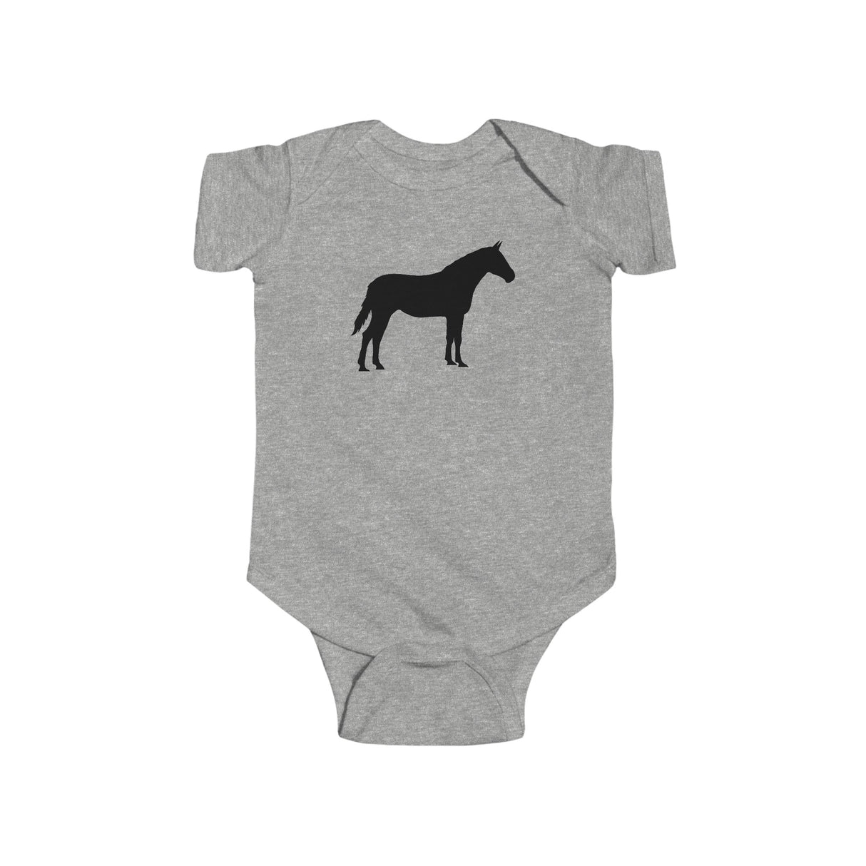 Horse Profile -  Infant Fine Jersey Bodysuit