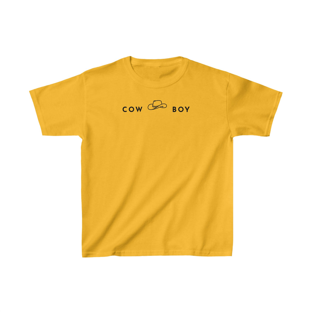 Cowboy Hat - Cowboy - Kids Heavy Cotton™ Tee