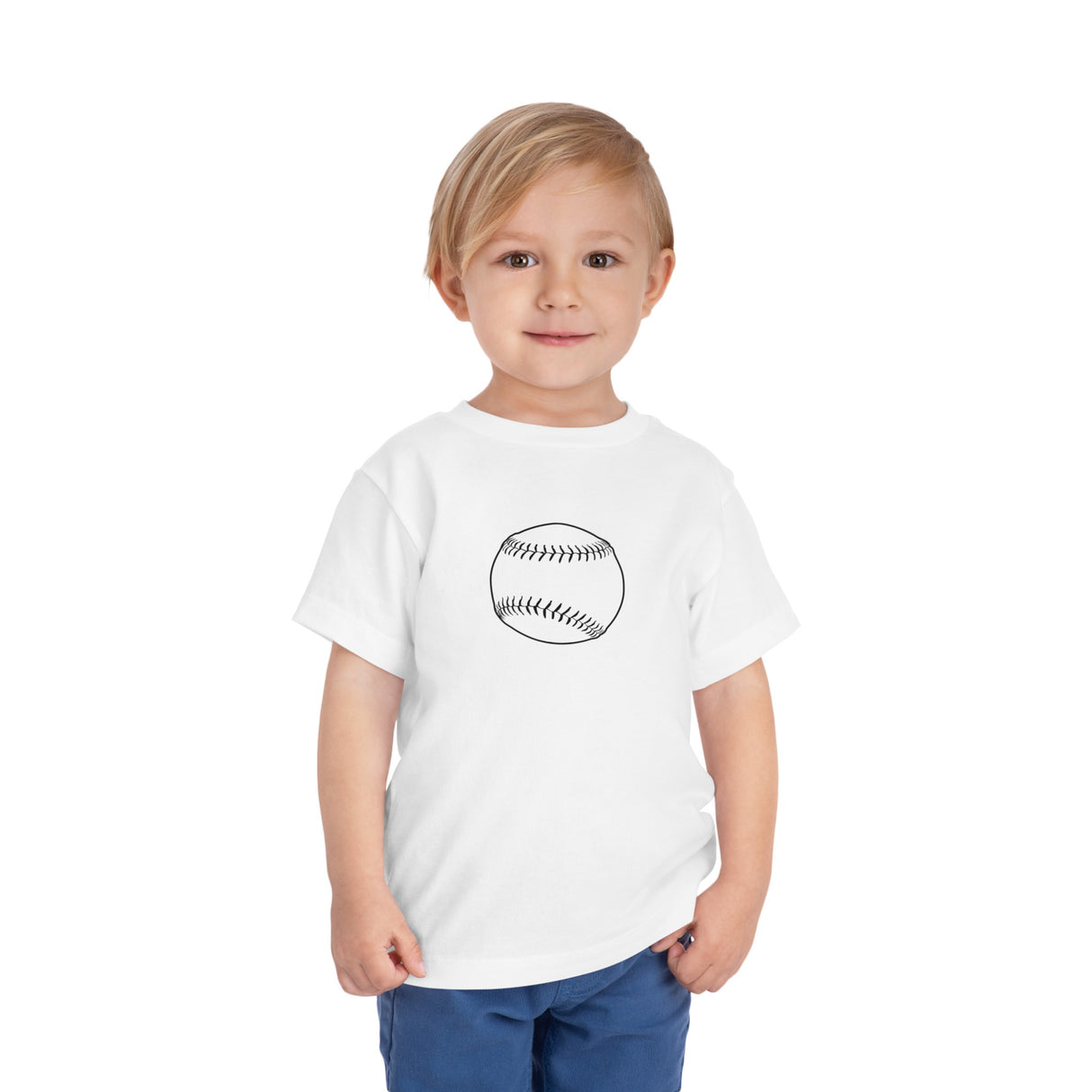 Baseball Profile - Toddler Short Sleeve Tee