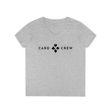 Suits - Card Crew - Ladies' V-Neck T-Shirt