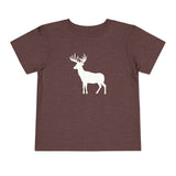 Whitetail Deer 1 Profile - Toddler Short Sleeve Tee