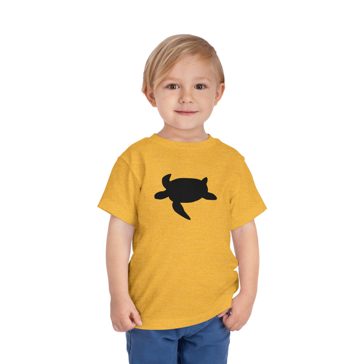 Sea Turtle Profile - Toddler Short Sleeve Tee