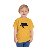 Sea Turtle Profile - Toddler Short Sleeve Tee