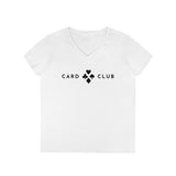 Suits - Card Club - Ladies' V-Neck T-Shirt