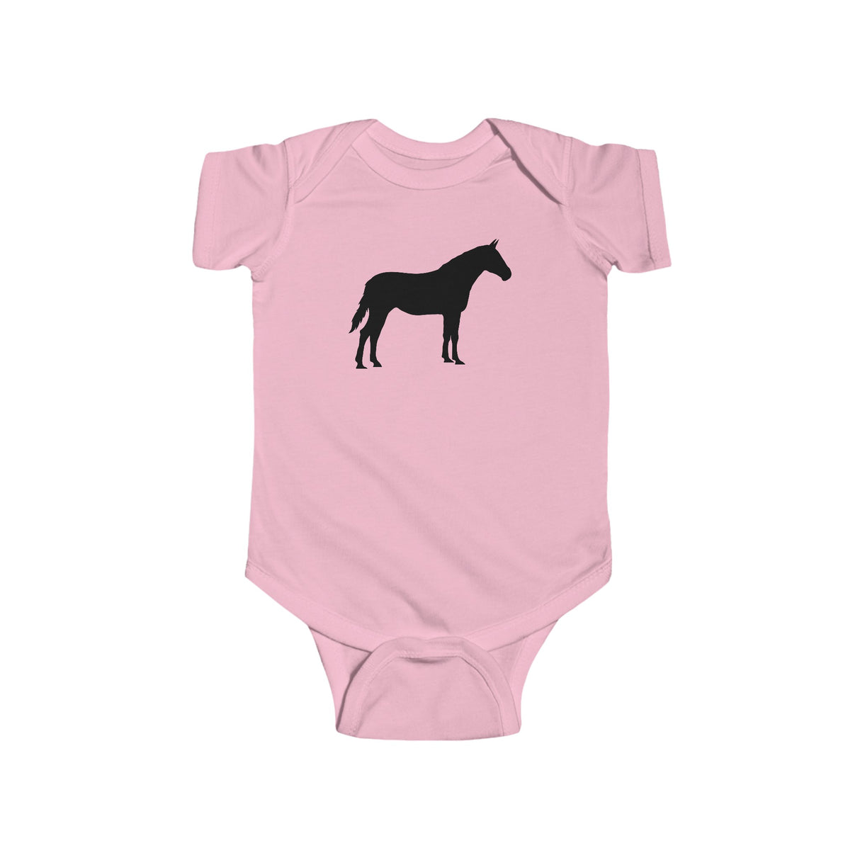 Horse Profile -  Infant Fine Jersey Bodysuit