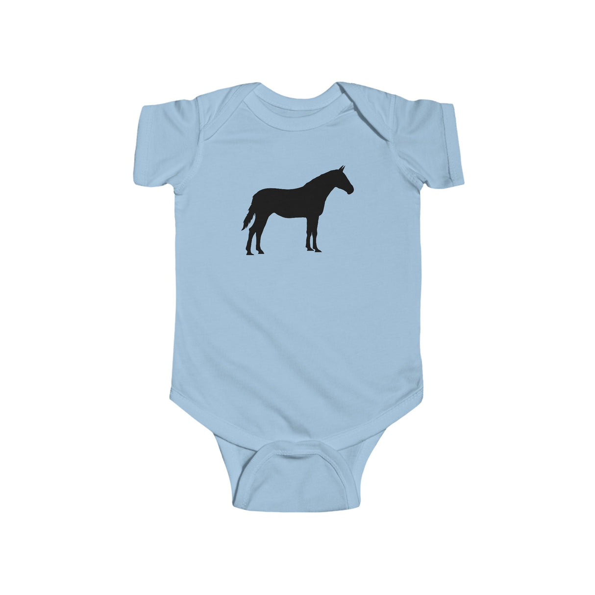 Horse Profile -  Infant Fine Jersey Bodysuit