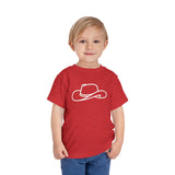 Cowboy Hat Profile - Toddler Short Sleeve Tee