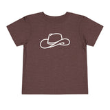 Cowboy Hat Profile - Toddler Short Sleeve Tee