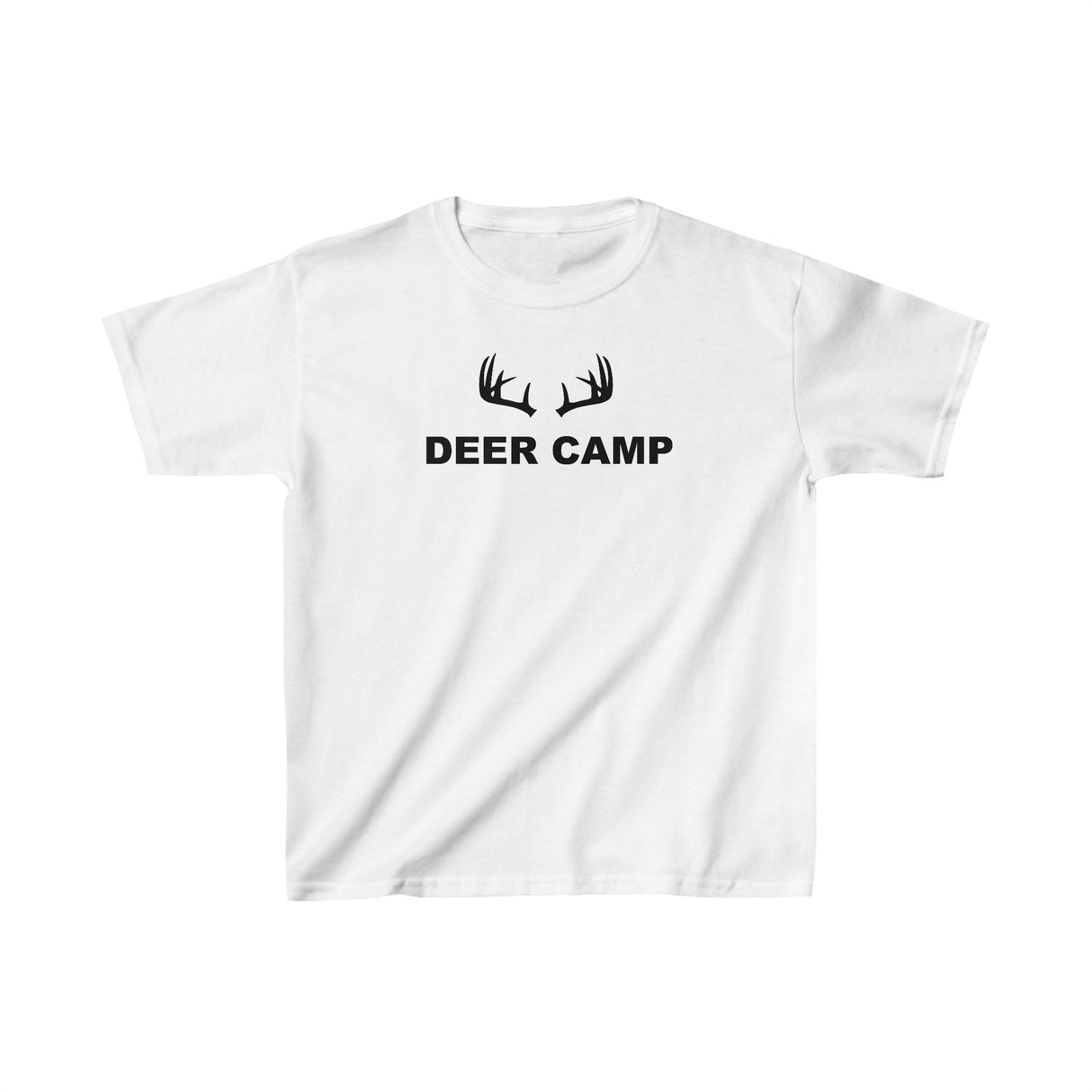 Whitetail Antlers - Deer Camp - Kids Heavy Cotton™ Tee