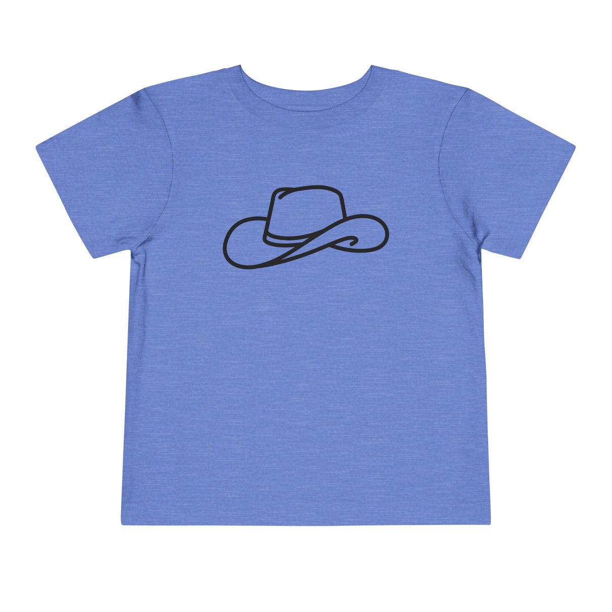 Cowboy Hat Profile - Toddler Short Sleeve Tee