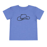 Cowboy Hat Profile - Toddler Short Sleeve Tee