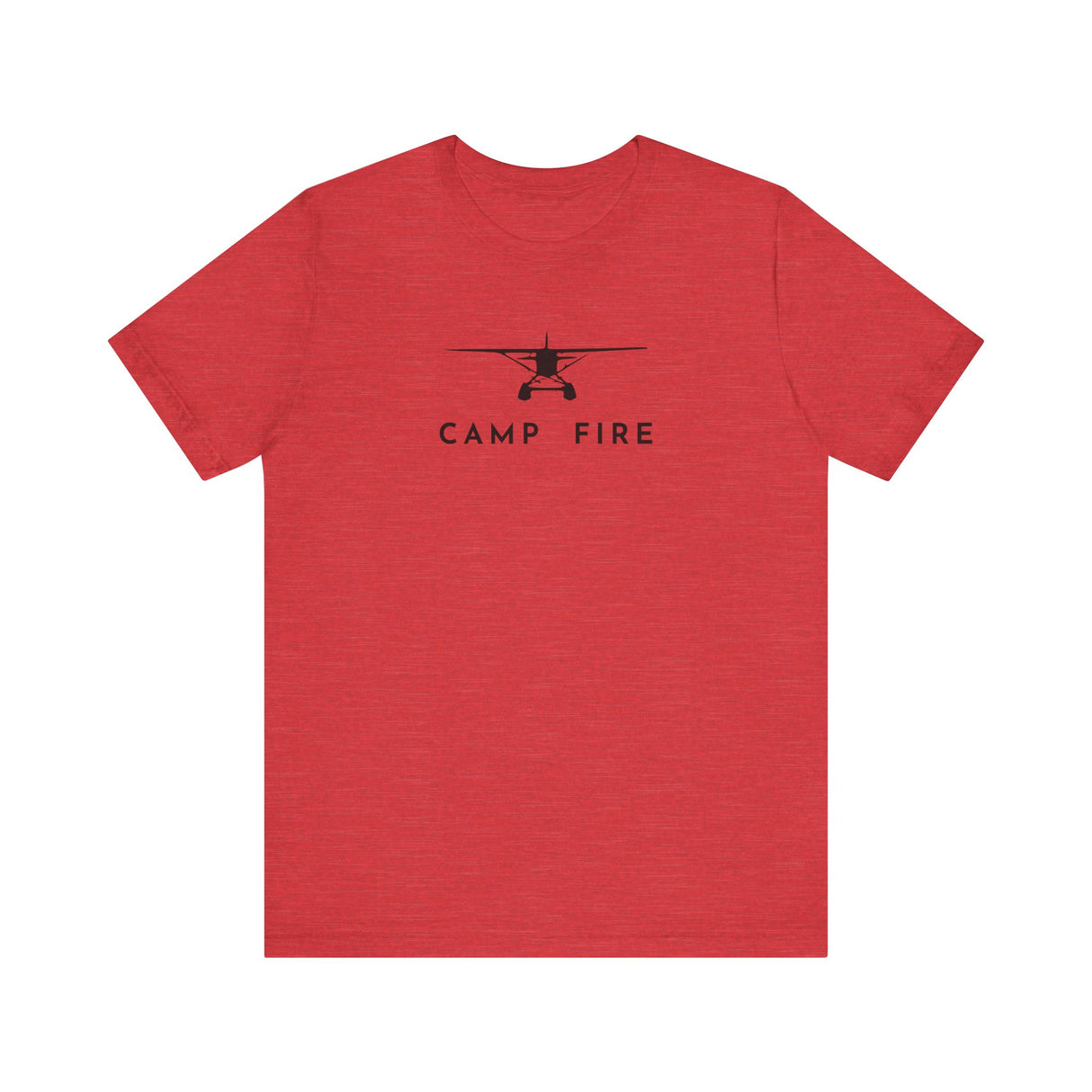 Float Plane front  - Camp Fire T-Shirt