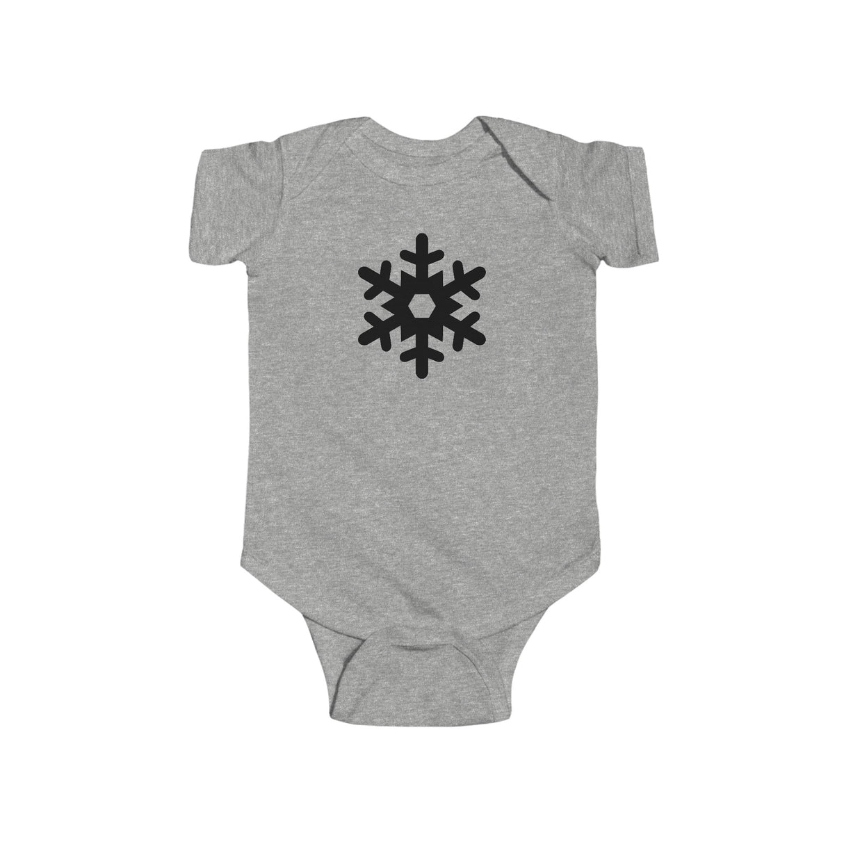 Snowflake Profile -  Infant Fine Jersey Bodysuit