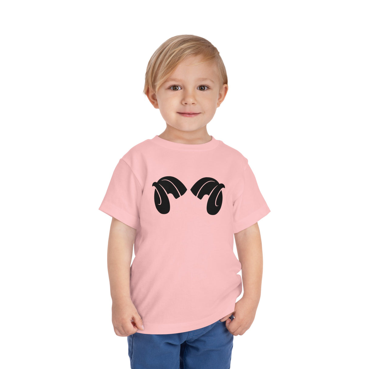 Big Horn Horns Profile - Toddler Short Sleeve Tee