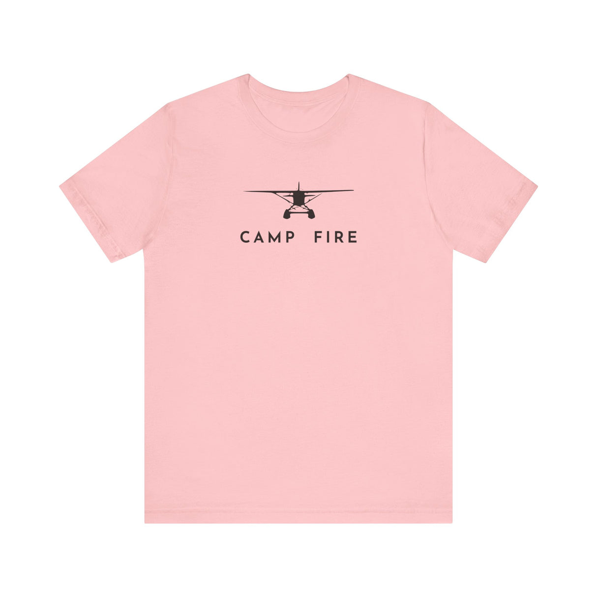 Float Plane front  - Camp Fire T-Shirt