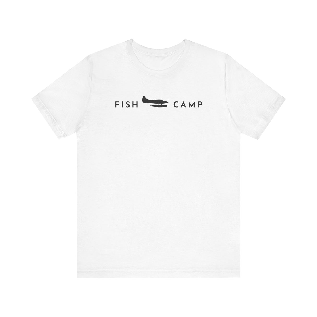 Large Float Plane - Side View - Fish Camp T-Shirt