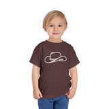 Cowboy Hat Profile - Toddler Short Sleeve Tee