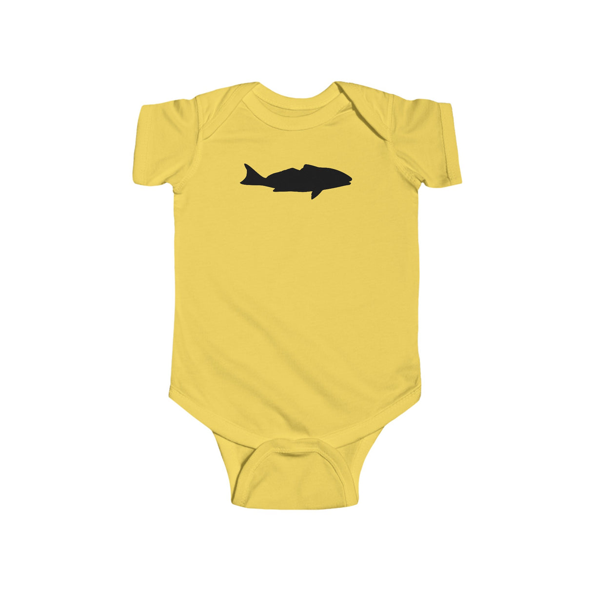 Red Fish Profile -  Infant Fine Jersey Bodysuit