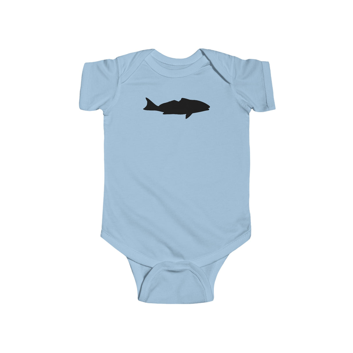 Red Fish Profile -  Infant Fine Jersey Bodysuit