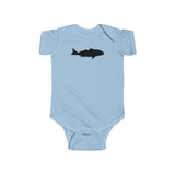 Red Fish Profile -  Infant Fine Jersey Bodysuit