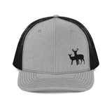 Whitetail Deer Buck and Doe - Trucker Cap