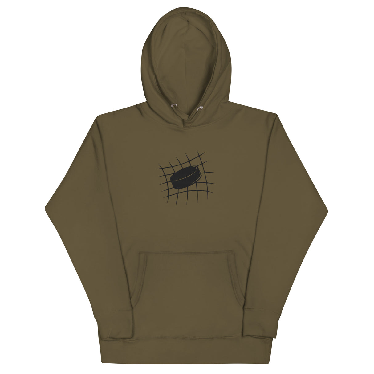 Hockey Puck in Net - Hoodie