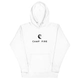 Crescent Moon w Stars - Camp Fire - Unisex Hoodie