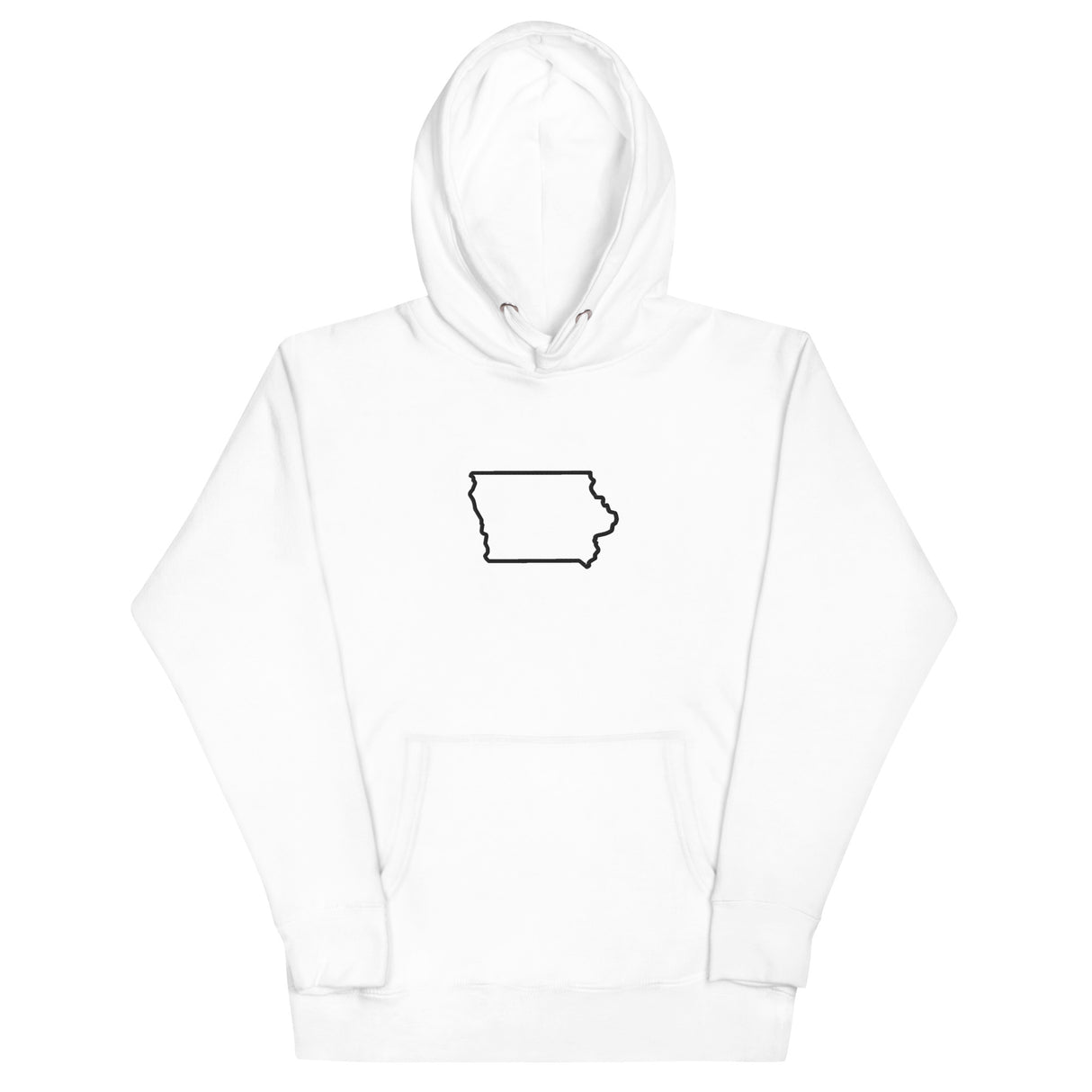 Whiteout - Iowa  - Unisex Hoodie