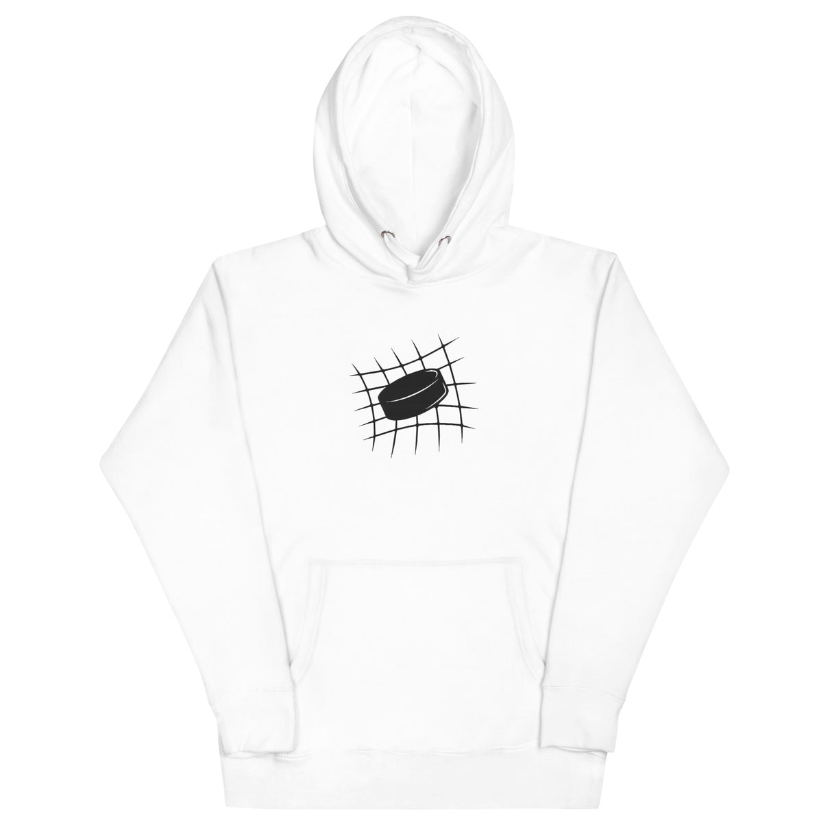 Hockey Puck in Net - Hoodie