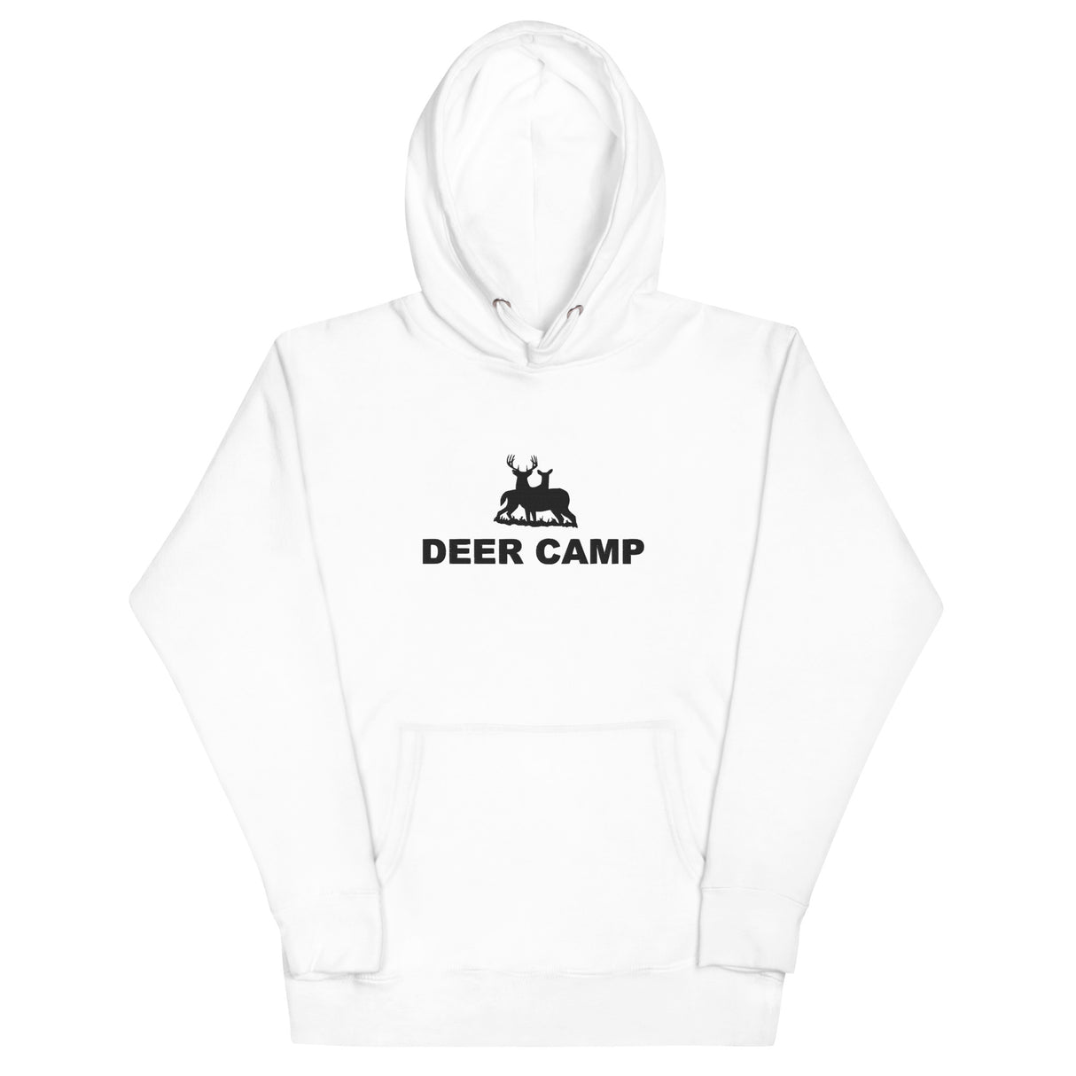 Buck and Doe - Deer Camp - Unisex Hoodie