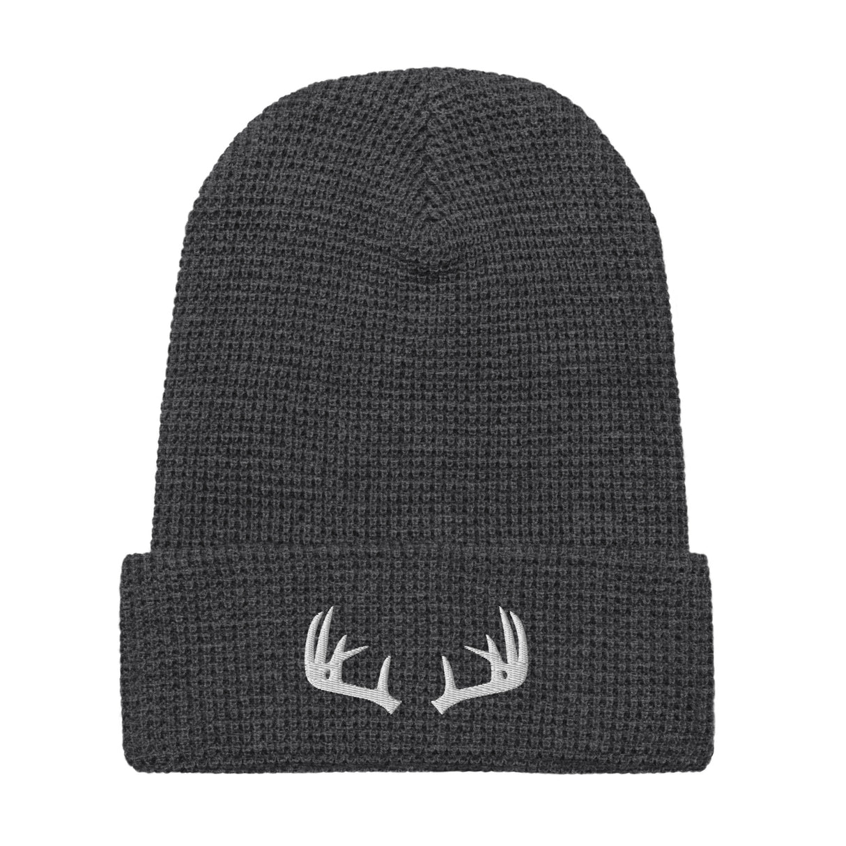 Whitetail Deer Antlers Waffle beanie