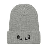 Whitetail Deer Antlers Waffle beanie