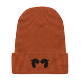 Sheep Horns - Waffle beanie